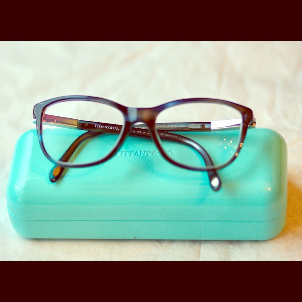 Tiffany & Co. Black and Silver Glasses